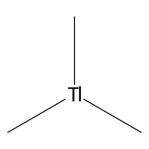 Trimethyl thallium structure