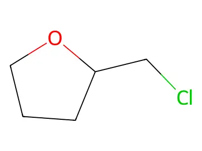 2-Chloromethyl tetrahydrofuran structure