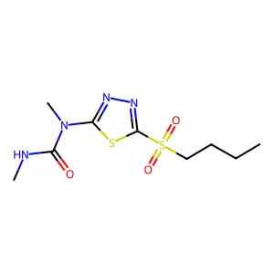 Buthiuron structure