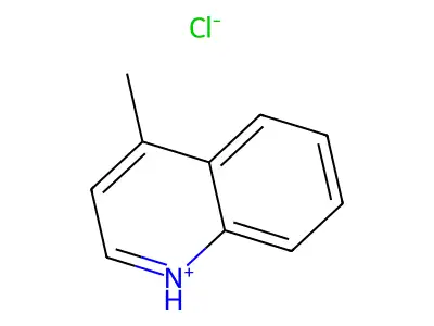 4-Methylquinoline hydrochloride structure