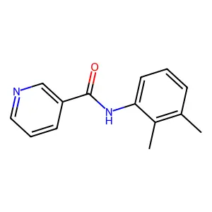 N-(2,3-dimethylphenyl)pyridine-3-carboxamide structure