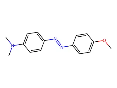 4-[2-(4-Methoxyphenyl)diazenyl]-N,N-dimethylbenzenamine structure