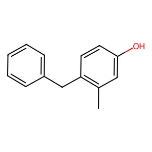 4-Benzyl-m-cresol structure