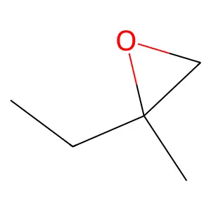 2-Ethyl-2-methyloxirane structure