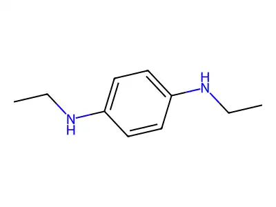 N,N'-Diethyl-p-phenylenediamine structure