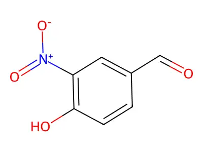4-Hydroxy-3-nitrobenzaldehyde structure