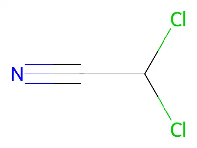 Dichloroacetonitrile structure