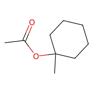 Cyclohexanol, methyl-, 1-acetate structure
