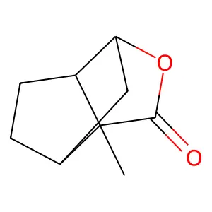 1,4-Methano-1H-cyclopenta(c)furan-3(3ah)-one, tetrahydro-2-methyl-, exo- structure
