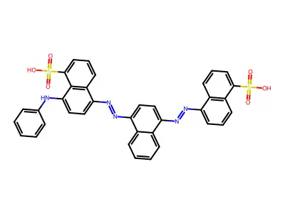 Acid Black S structure