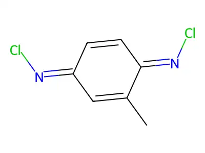 1-N,4-N-dichloro-2-methylcyclohexa-2,5-diene-1,4-diimine structure