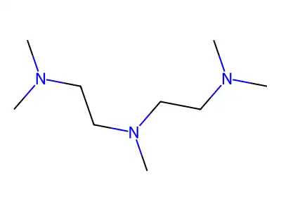 Pentamethyldiethylenetriamine structure
