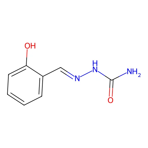 Hydrazinecarboxamide,2-[(2-hydroxyphenyl)methylene]- structure