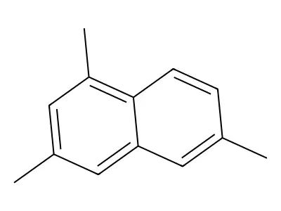 1,3,6-Trimethylnaphthalene structure