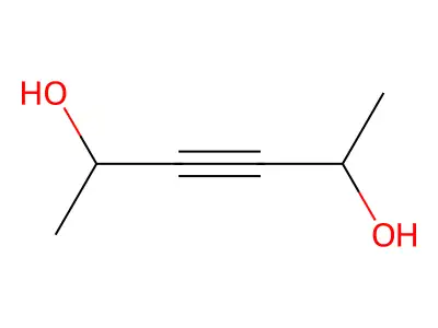 3-Hexyne-2,5-diol structure