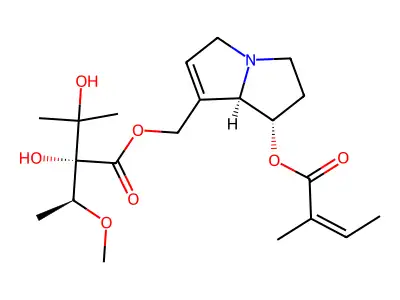 LASIOCARPINE structure
