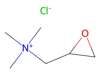 Glycidyltrimethylammonium chloride structure