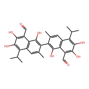 Gossypol structure