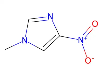 1-Methyl-4-nitroimidazole structure