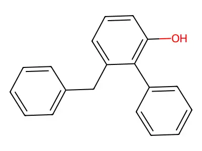 (Phenylmethyl)[1,1'-biphenyl]ol structure