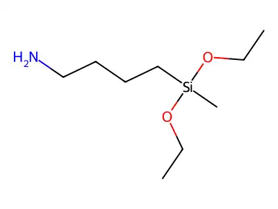 Silane, (4-aminobutyl)diethoxymethyl- structure