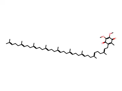 Ubiquinone Q9;CoQ9;Ubiquinone 9 structure