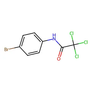 Acetamide, N-(4-bromophenyl)-2,2,2-trichloro- structure