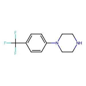 1-(4-(Trifluoromethyl)phenyl)piperazine structure