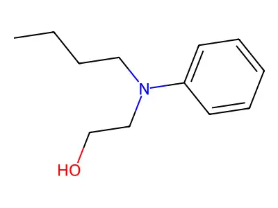 Ethanol, 2-(butylphenylamino)- structure