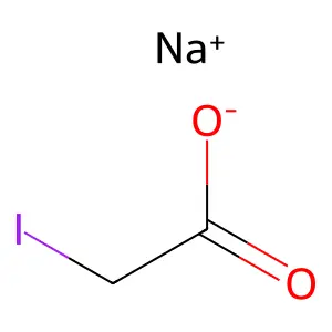 Sodium Iodoacetate structure