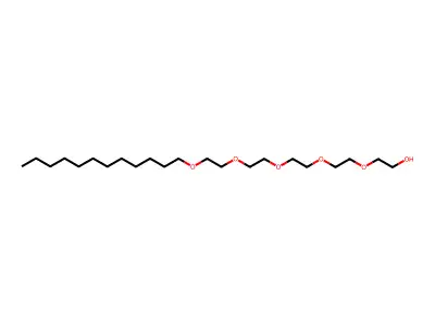 3,6,9,12,15-Pentaoxaheptacosan-1-ol structure