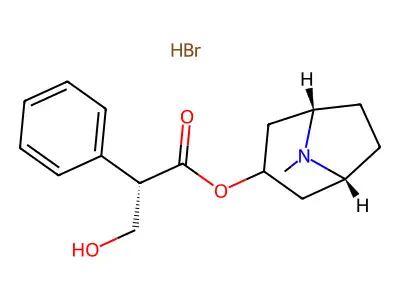 Atropine hydrobromide structure