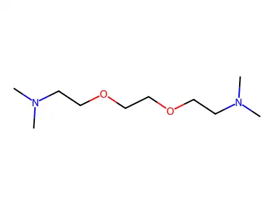 Ethanamine, 2,2'-(1,2-ethanediylbis(oxy))bis(N,N-dimethyl- structure