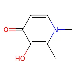 Deferiprone structure