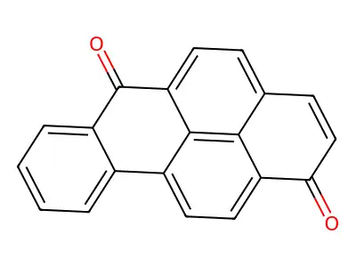 Benzo(a)pyrene-1,6-dione structure