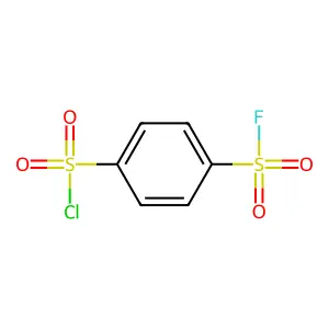4-Fluorosulphonylbenzenesulphonyl chloride structure