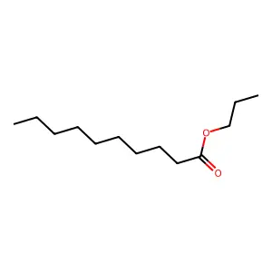 Propyl caprate structure