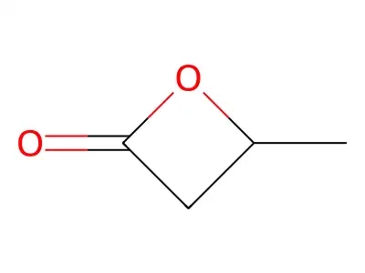beta-BUTYROLACTONE structure