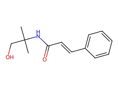 N-(2-Hydroxy-1,1-dimethylethyl)-3-phenyl-2-propenamide structure