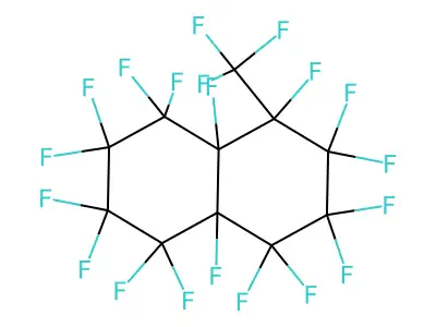 Perfluoromethyldecalin structure