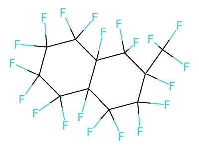 Perfluoro-2-methyldecalin structure