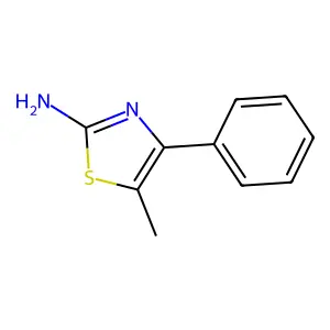 2-Amino-4-phenyl-5-methylthiazole structure