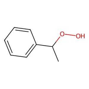 Ethylbenzene hydroperoxide structure