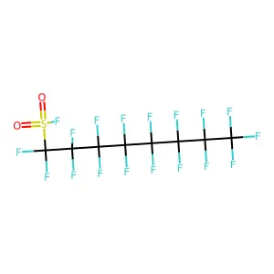 Perfluorooctanesulfonyl fluoride structure