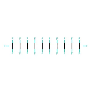 Perfluorodecane structure