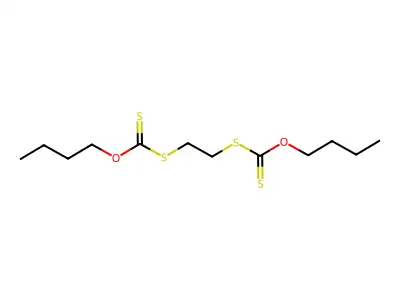 Ethylene bis(butylxanthate) structure