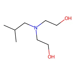 2,2'-((2-Methylpropyl)imino)bisethanol structure