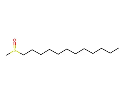 1-(Methylsulphinyl)dodecane structure