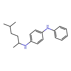 N-(5-Methyl-2-hexyl)-N'-phenyl-p-phenylenediamine structure