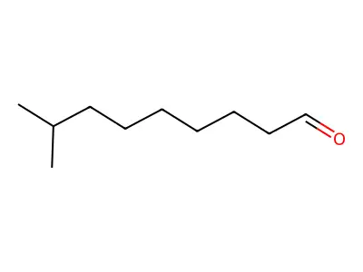 Isodecylaldehyde structure